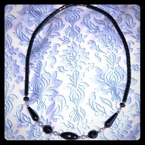 2/$15 Beautiful Hematite Necklace